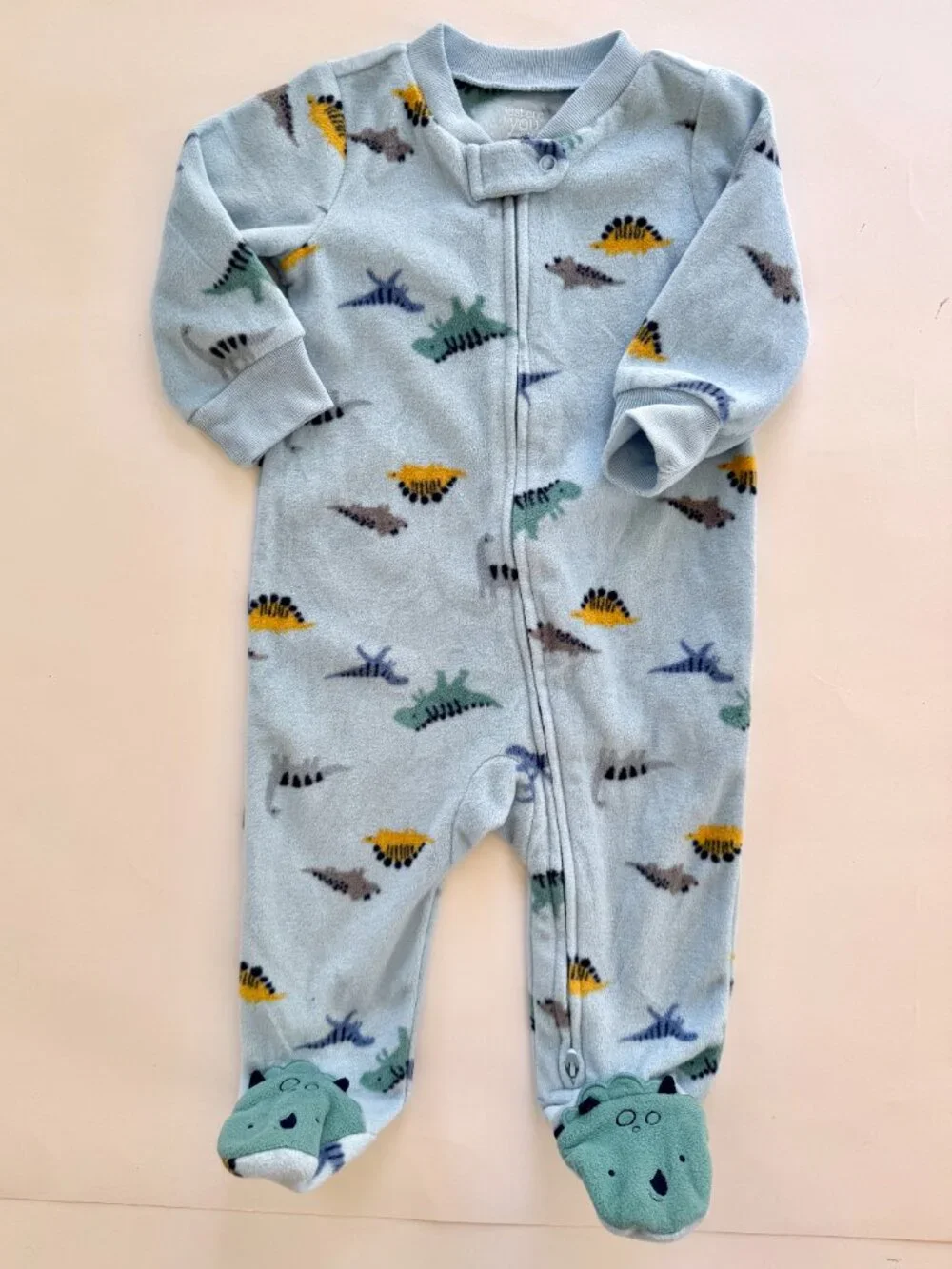 Baby Boy Lot Roots Romper Dino Vest Sleeper 3-6M